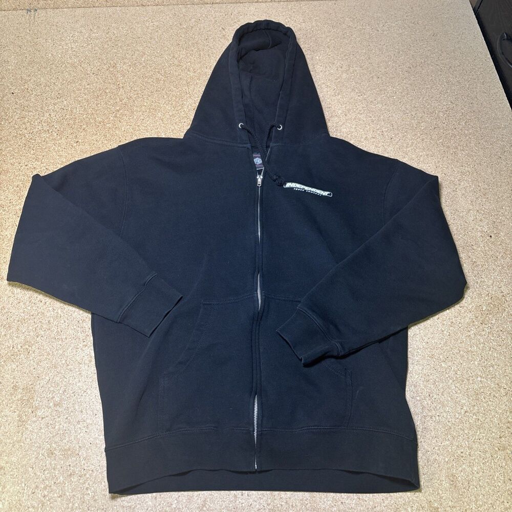 Independent Trucks Hoody Cobra Zip Black Mens Size Large